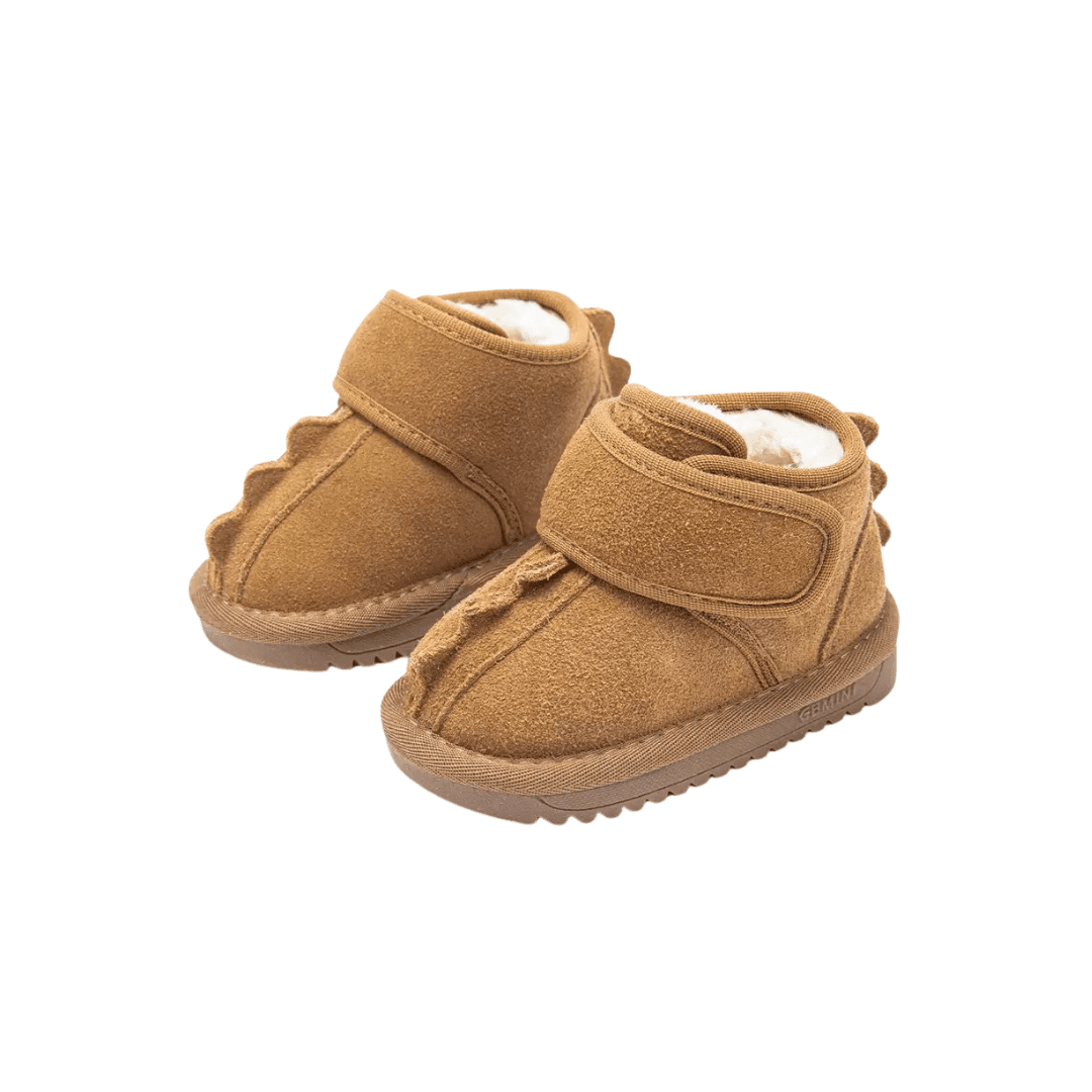 EBMINI® DINOS – Stivaletti Barefoot Invernali Ultraleggeri - Ebmini Italia - Cammello - 22