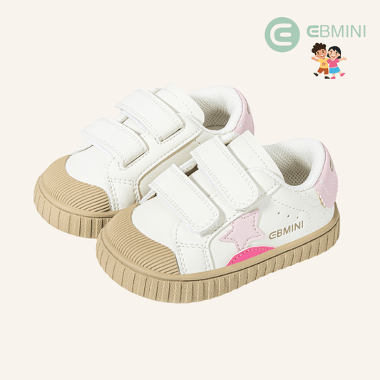 EBMINI® STE – Sneaker Barefoot per Bambini - Ebmini Italia - Beige - 16 (soletta 12,0 cm)