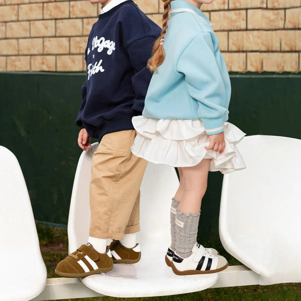 Scarpe barefoot per bambini EBMINI® ARL, colore Bianco