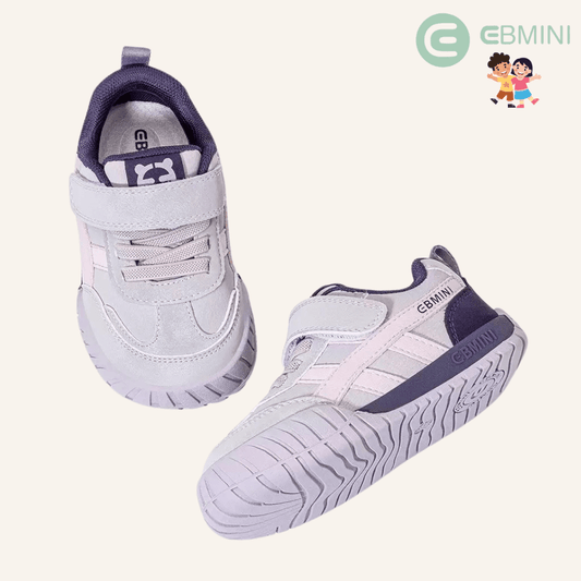 EBMINI® AZE – Sneaker Barefoot per Bambini - Ebmini Italia - Rosa - 22 (soletta 14,2 cm)