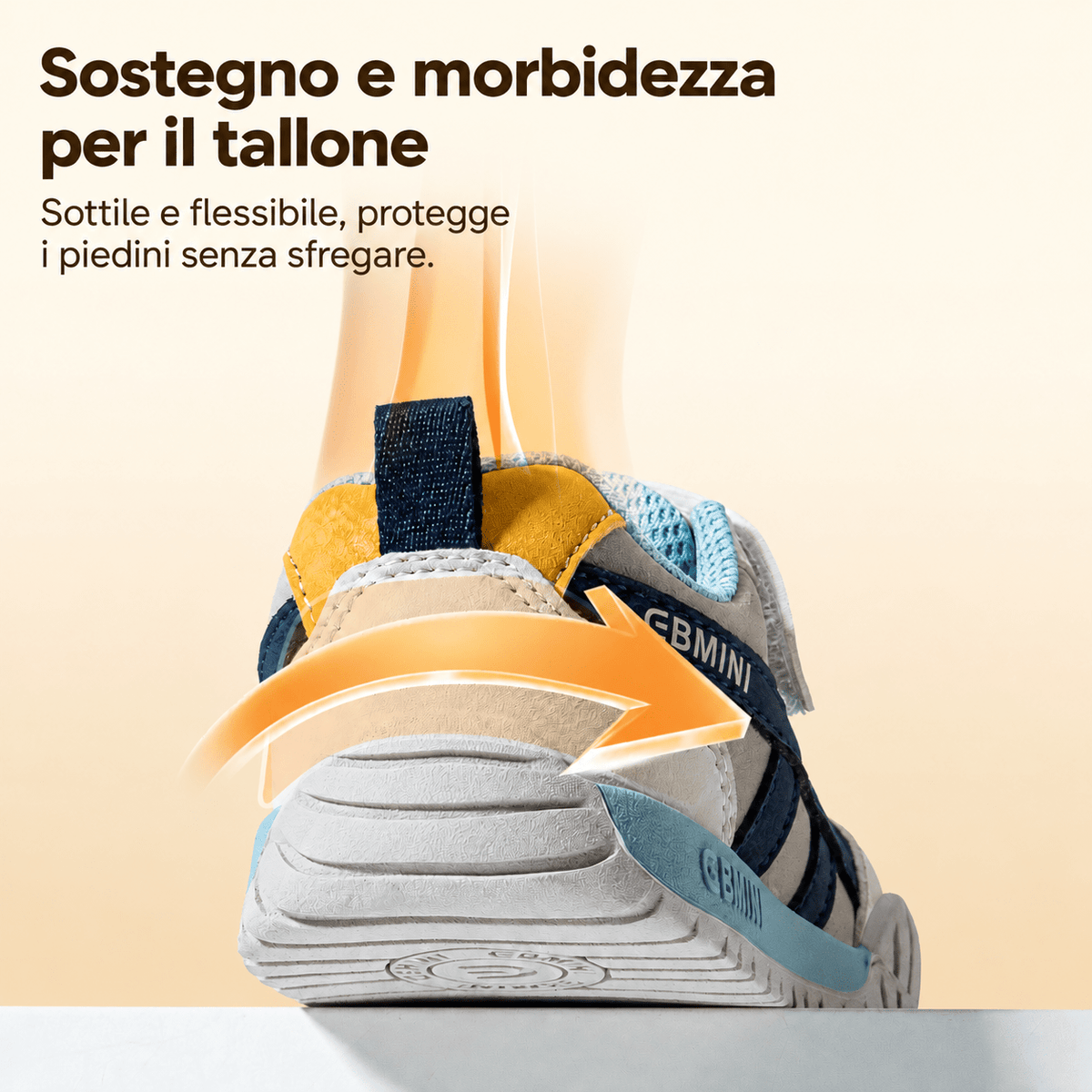 EBMINI® AZE – Sneaker Barefoot per Bambini - Ebmini Italia - Nero - 22 (soletta 14,2 cm)