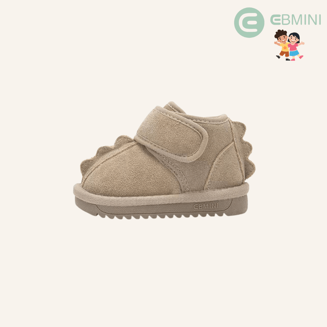 EBMINI® DINOS – Stivaletti Barefoot Invernali Ultraleggeri - Ebmini Italia - Cammello - 22
