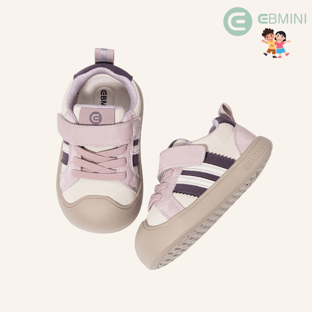 EBMINI® EDER – Sneaker Barefoot Ultraleggere per Bambini - Ebmini Italia - Rosa - 16 (soletta 12,9 cm)