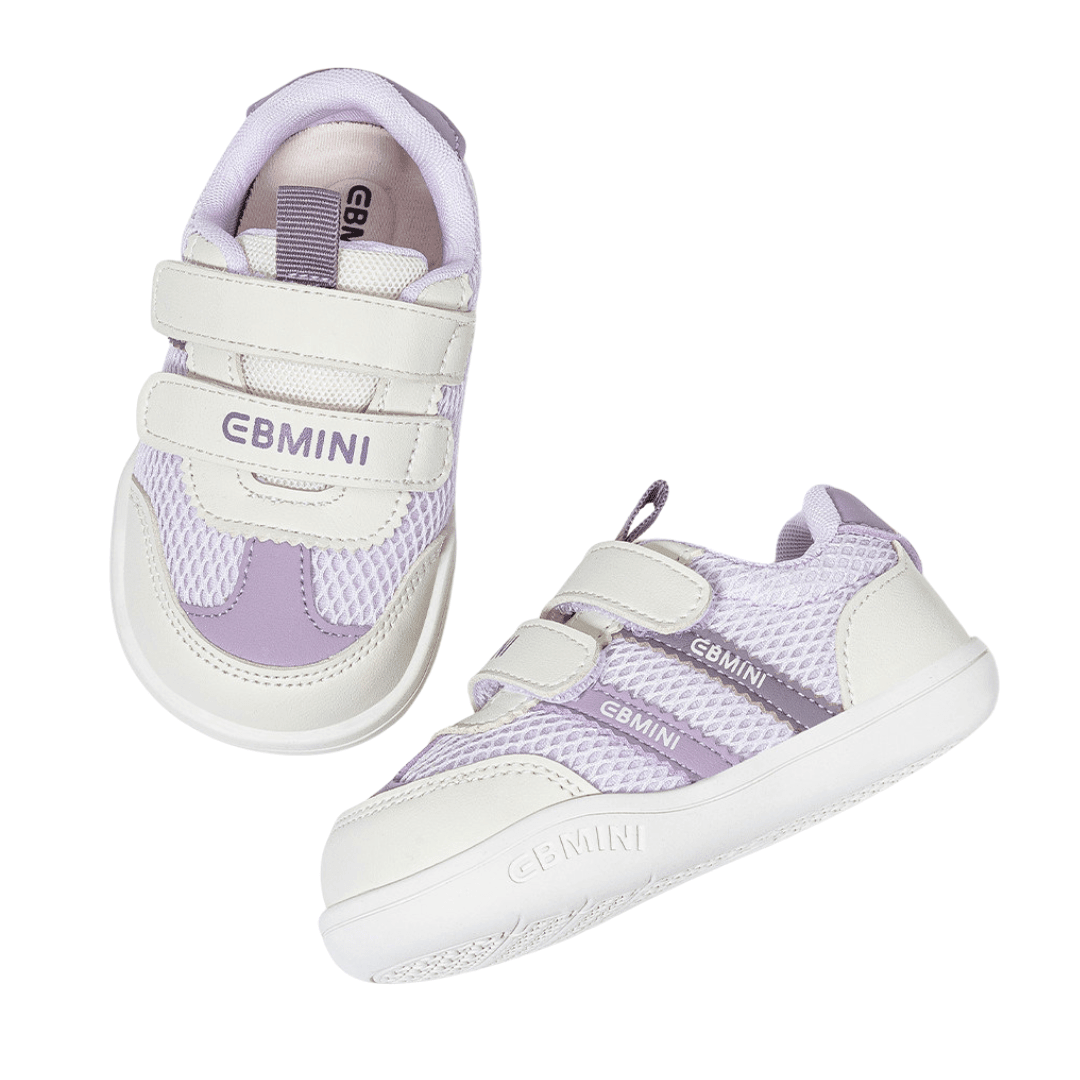 EBMINI® HAW – Sneaker Barefoot per Bambini - Ebmini Italia - Grigio - 16 (soletta 12,0 cm)