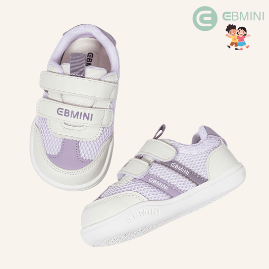 EBMINI® HAW – Sneaker Barefoot per Bambini - Ebmini Italia - Rosa - 16 (soletta 12,0 cm)
