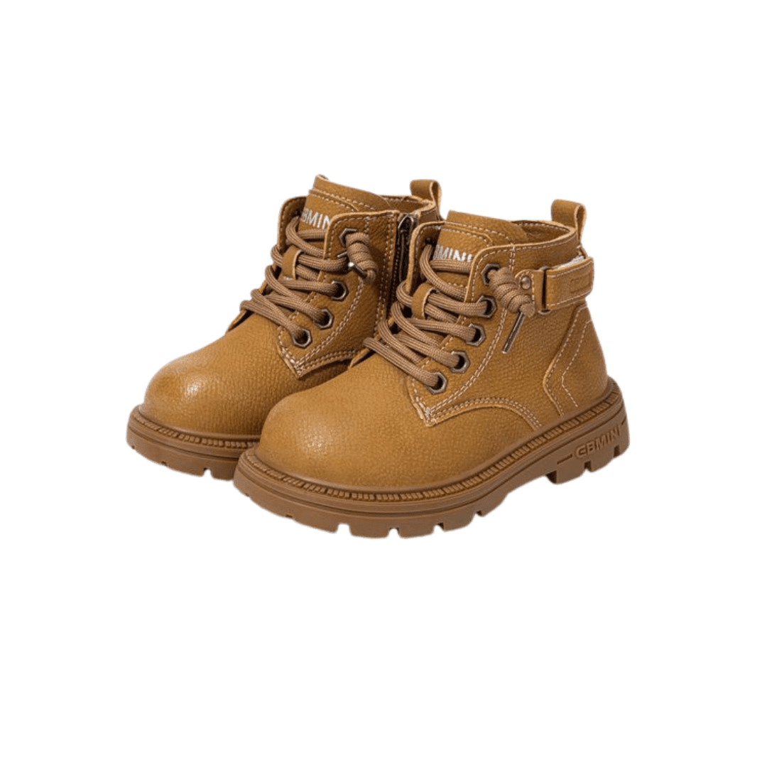 EBMINI® HIN – Stivaletti Barefoot Impermeabili per Bambini - Ebmini Italia - Nero - 22