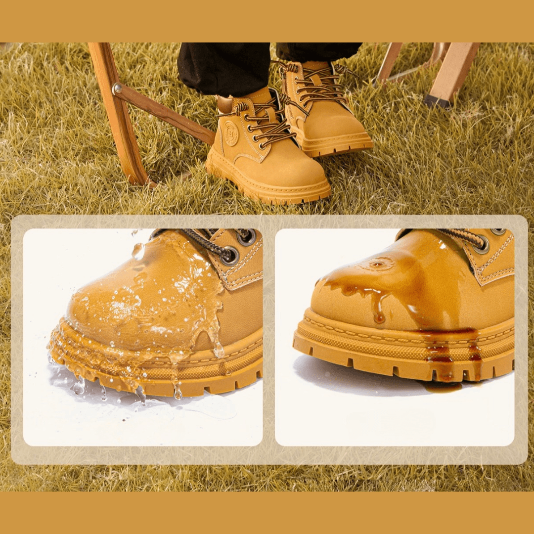 EBMINI® KOKO – Stivaletti Barefoot Impermeabili per Bambini - Ebmini Italia - 16 (soletta 12,5 cm) -