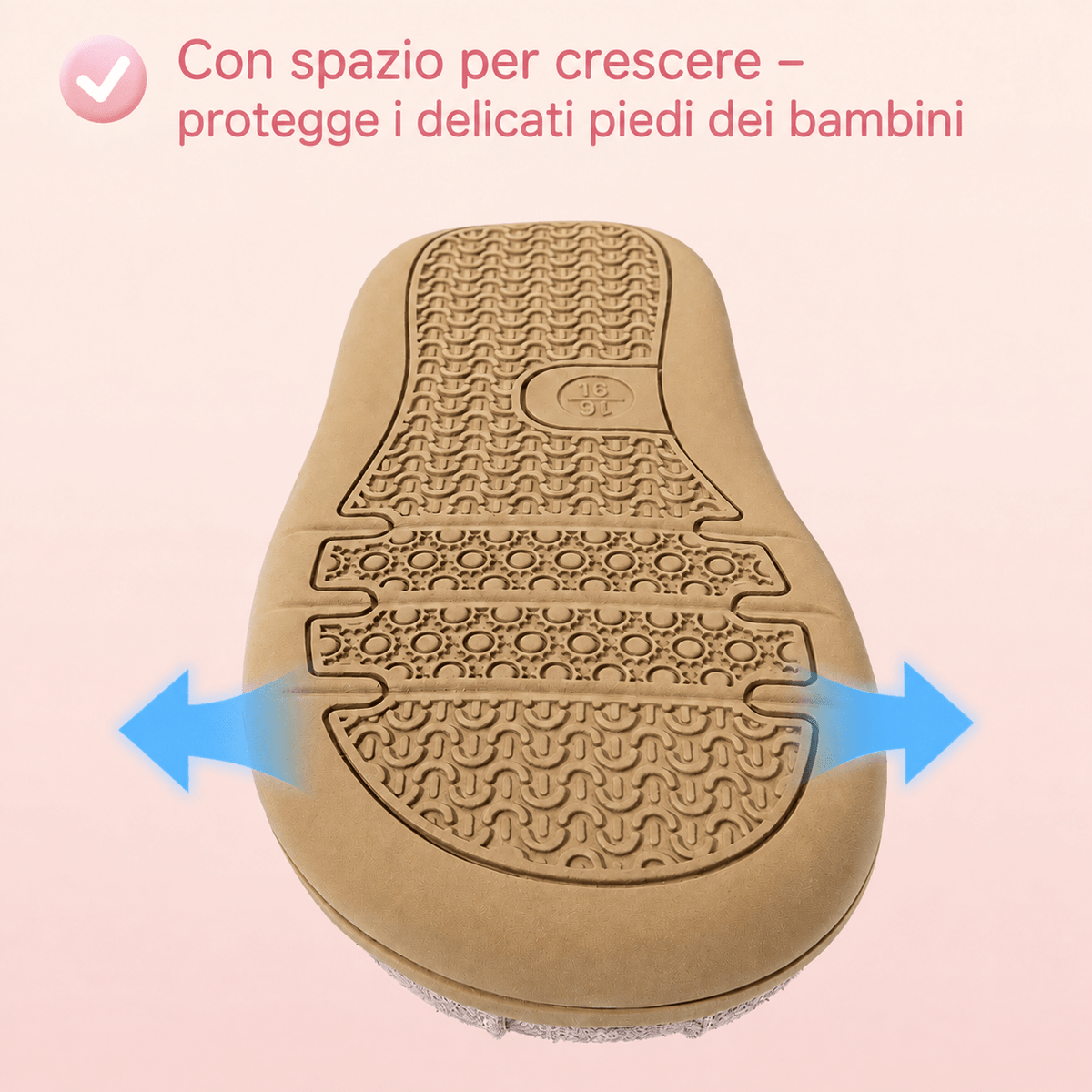 EBMINI® LEA – Sneaker Barefoot per Bambini - Ebmini Italia - Rosa - 16 (soletta 12 cm)
