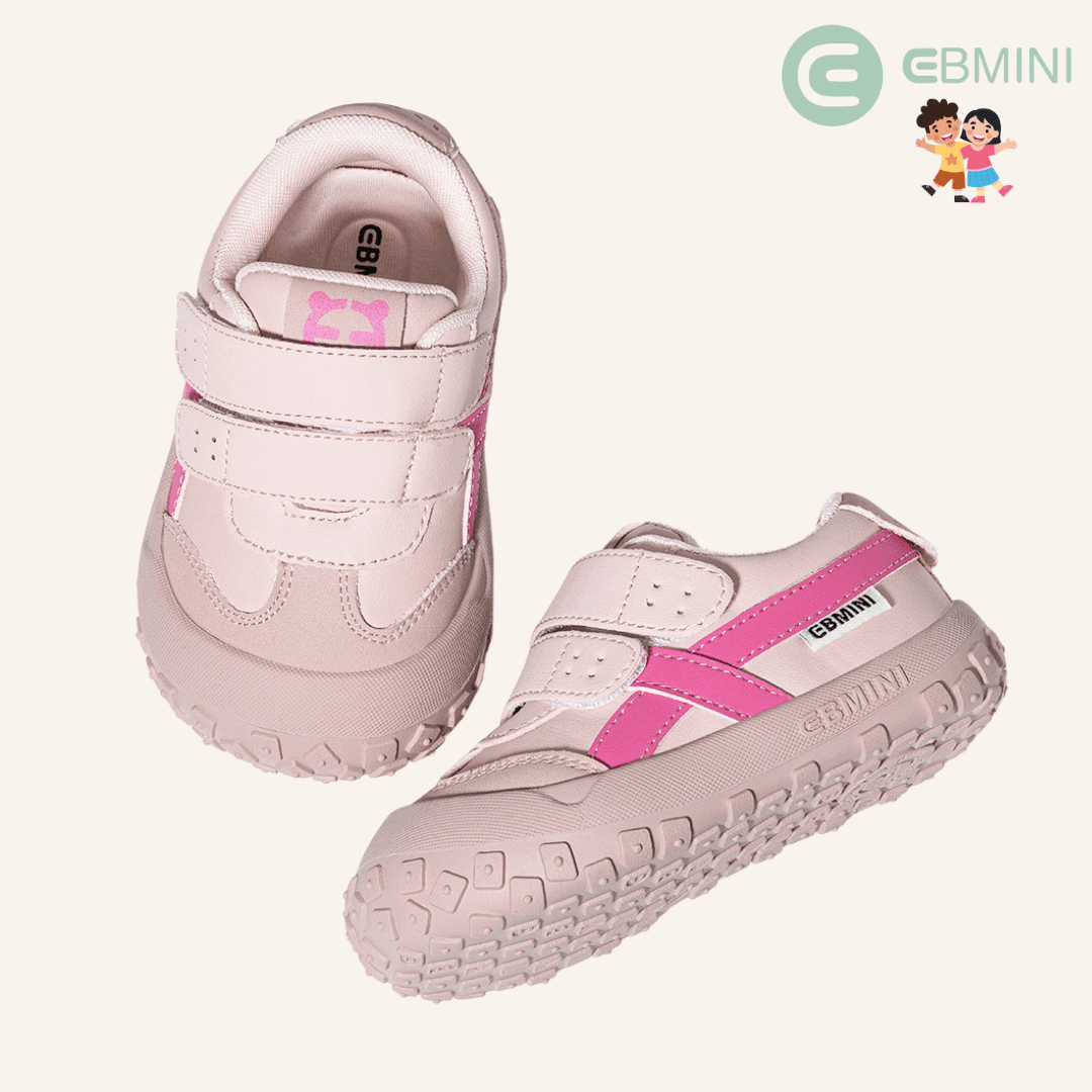 EBMINI® LEM – Sneaker Barefoot Ultraleggere per Bambini - Ebmini Italia - Rosa - 16 (soletta 12,5 cm)