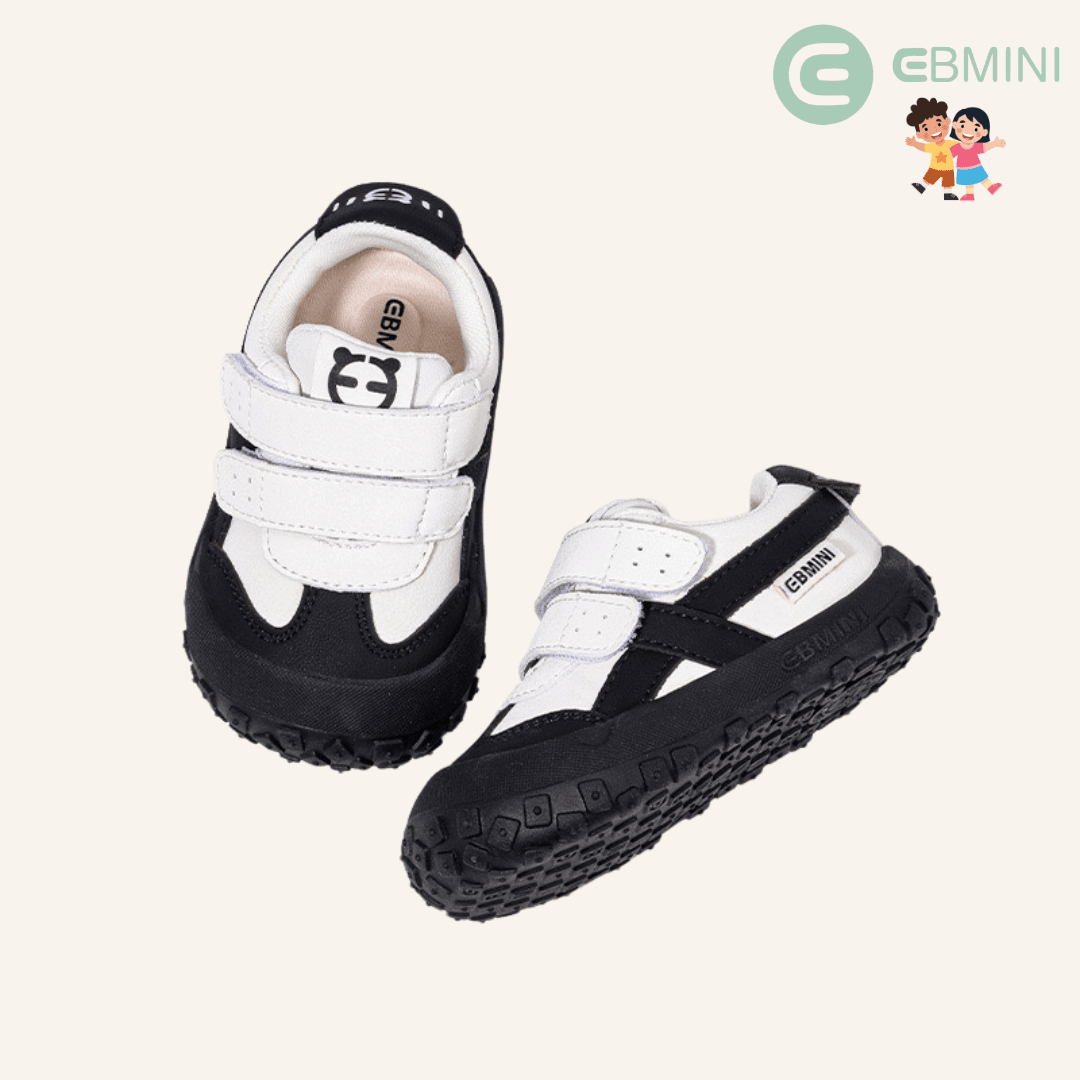EBMINI® LEM – Sneaker Barefoot Ultraleggere per Bambini - Ebmini Italia - Nero - 16 (soletta 12,5 cm)