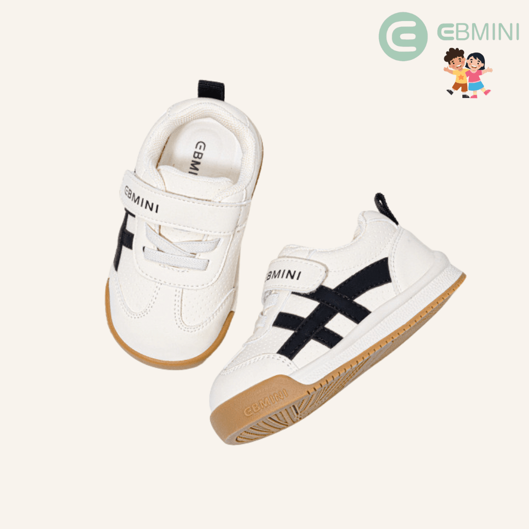 EBMINI® LIO – Sneaker Barefoot Ultraleggere per Bambini - Ebmini Italia - Nero - 16 (soletta 12,5 cm)
