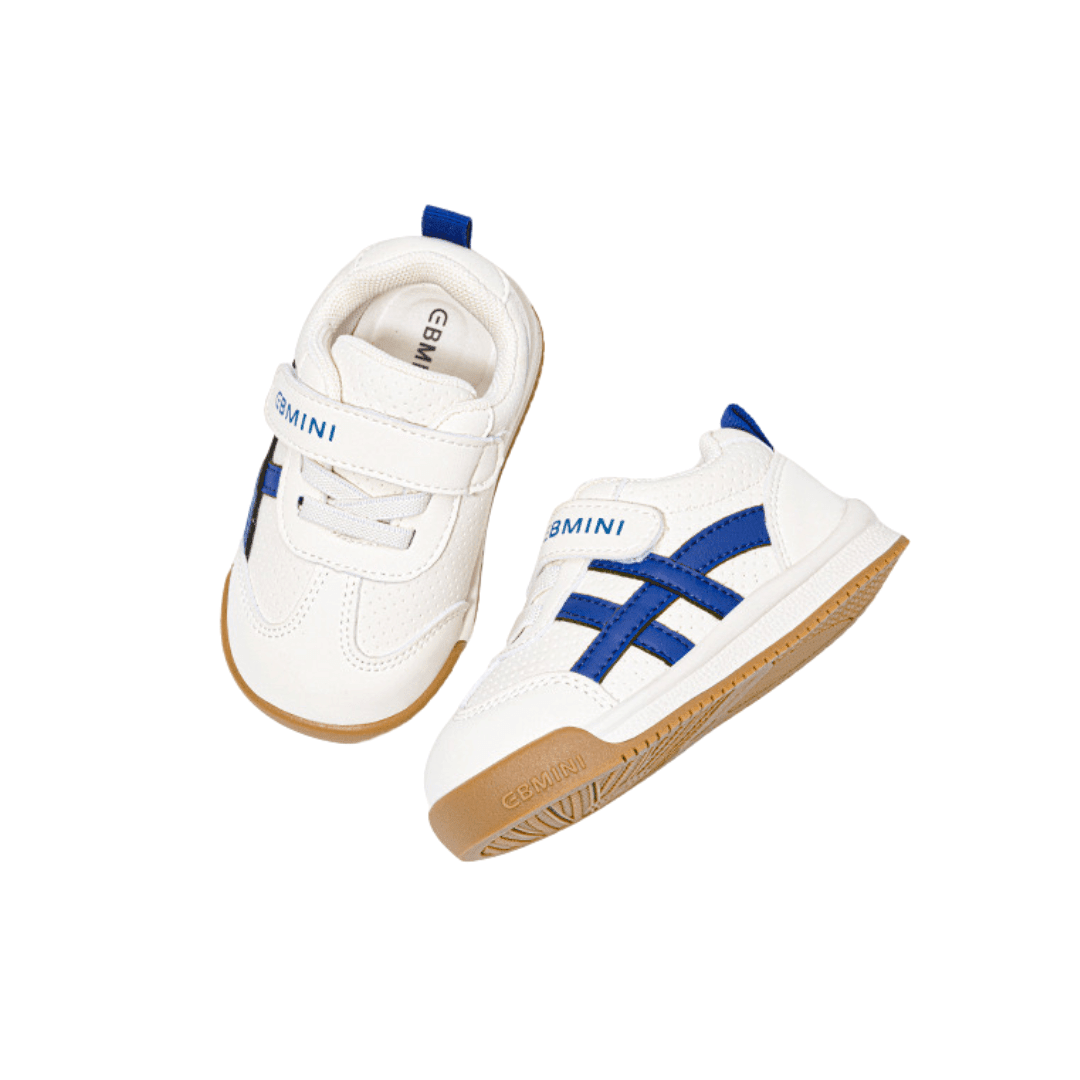 EBMINI® LIO – Sneaker Barefoot Ultraleggere per Bambini - Ebmini Italia - Blu - 16 (soletta 12,5 cm)
