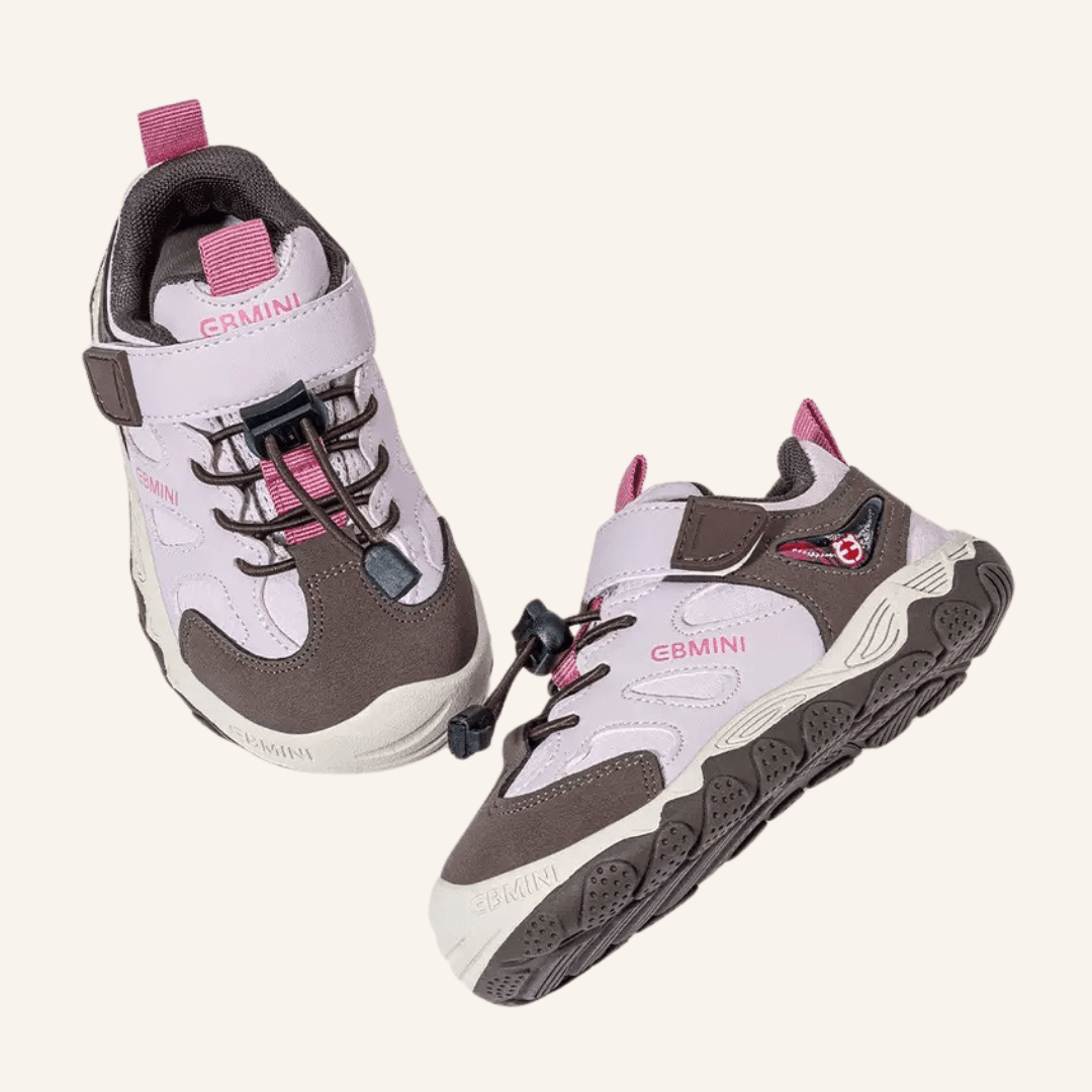 EBMINI® OTW – Sneaker Barefoot per Bambini - Ebmini Italia - Rosa - 22 (soletta 14,2 cm)