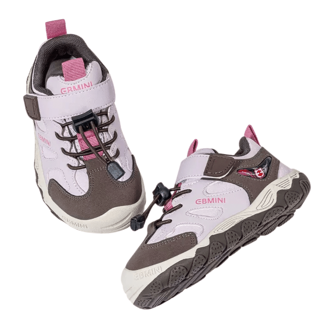 EBMINI® OTW – Sneaker Barefoot per Bambini - Ebmini Italia - Rosa - 22 (soletta 14,2 cm)