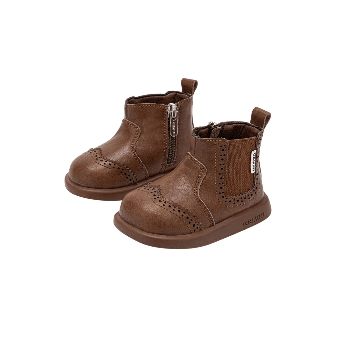 EBMINI® PARI' – Stivaletti Chelsea Barefoot per Bambini - Ebmini Italia - Nero - 16